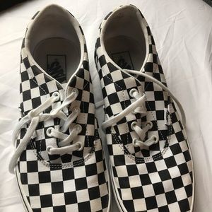 Checkered Vans